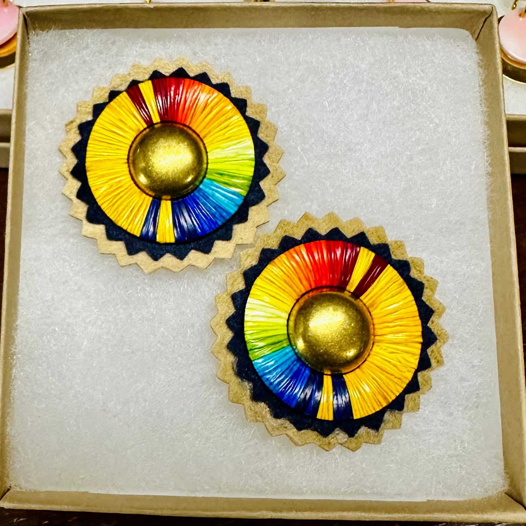 Golden Yellow Rainbow